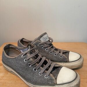 Converse Casual Gray Canvas Sneakers